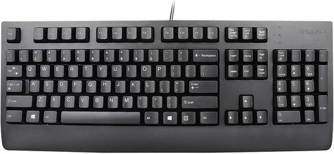 Lenovo Preferred Pro II Wired External USB Keyboard ( 4X30M86879) Factory Sealed Retail Product For USA, black in Saudi Arabia
