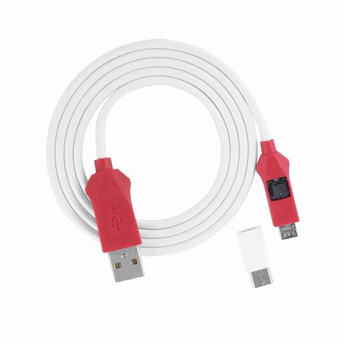 كابل هندسة الفلاش العميق لتجاوز وحدة المعالجة المركزية BL Lock 9008 Mode Converter بطول 1 متر أحمر وأبيض in Kuwait