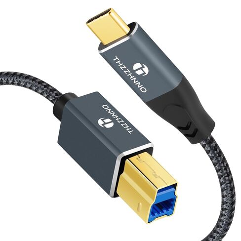 USB 3.0 A to USB B Cable 6.6FT, Type A Male to Type B 3.0 Male Printer Cable USB 3.0 Type B Compatible with Docking Station, External Hard Drivers, Scanner, Printer in Saudi Arabia