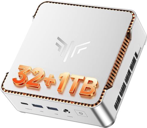 كمبيوتر KAMRUI P2 صغير يعمل بنظام Windows 11 Pro 2026، Intel i5-12600H 12 نواة/16 خيط | ما يصل إلى 4.5 جيجا هرتز، وذاكرة الوصول العشوائي (RAM) سعة 16 جيجابايت، ومحرك أقراص SSD سعة 512 جيجابايت، ومنفذ USB3.2/Type-C/Wifi6/BT5.2 للأعمال والمكتب المنزلي in Kuwait