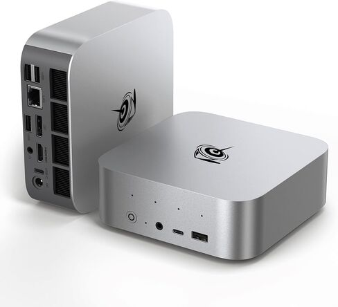 Beelink Mini PC SER9 Pro AMD Ryzen 7 255 (8C/16T,4.9GHz),24G LPDDR5X 6400MT/s 500G PCIe4.0 Mini Computers, Radeon 780M Gaming PC, 4K 240Hz Triple Display,2.5G LAN/Built-in MIC/Dual Speakers/Al Voice in Kuwait