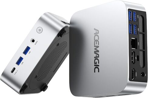 ACEMAGIC K1 Mini PC, Ryzen R2544 16GB DDR4 256GB SSD Windows 11 PRO | WiFi 5 & BT4.2, 4K Triple Display, HDMI & Type-C Ports, Compact Small Computer for Home, Office, Business & School Use in Saudi Arabia