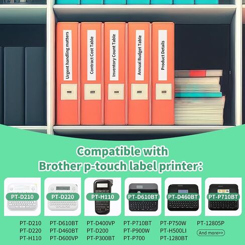 TZe-231 12mm 0.47 Laminated White for Brother P-Touch Label Tape Tz Tape in Saudi Arabia