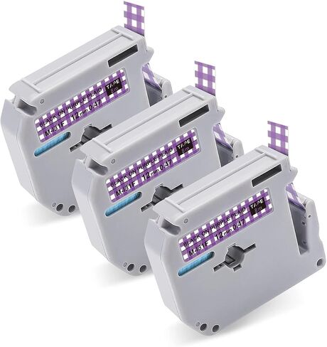 M-K231 M Tape 12mm 0.47 White Replace for Brother Ptouch Label Tape | M-K231s MK231 M231 for P Touch PT-M95 PT-90 PT-80 PT-70 PT-65 PT-55 PT-45 Label Makers, Non-laminated 5PK in Saudi Arabia
