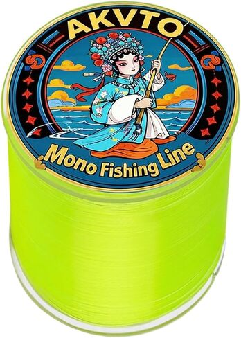 Monofilament Fishing Line, 500 Yards, 7-38 LB Test, High Strength Abrasion Resistant in Saudi Arabia