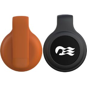 Clip for Princess Cruise Medallion Holder,2 Pcs Princess Medallion Holder | for Princess Ocean Medallion 2025 & 2026 Carnival Cruise Ship Essentials Medallion Accessory for Men Women (Black+White) in Saudi Arabia