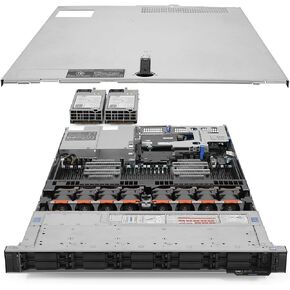 خادم PowerEdge R640 SAS/NVMe من Dell بسرعة 2.30 جيجا هرتز وذاكرة وصول عشوائي 24 نواة وذاكرة وصول عشوائي سعة 96 جيجابايت + 10 علب (متجددة) in Kuwait