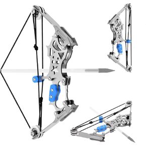 5.9"/8.8"/9.5"/9.6"/10.2"/16.5" Compound Bow and Arrow Set, Archery Bow Set Left and Right Hand, Cool Gadget, RH/LH, for Target Shooting Outdoor Sports Fun Games in Saudi Arabia
