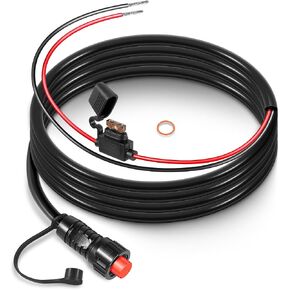 كابل طاقة ملولب 010-11425-01 - كابل طاقة GLS 10 لنظام Garmin LiveScope، ووحدات GSD Sonar، وGPSMAP MFDs، مع حلقة قفل متضمنة in Kuwait