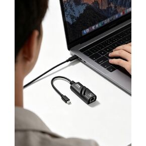 محول USB إلى RJ45 Ethernet بسرعة تنزيل 1000 ميجابت في الثانية وتحميل 100 ميجابت في الثانية لأجهزة الكمبيوتر الشخصية وأجهزة الكمبيوتر المحمولة in Kuwait