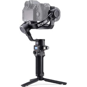 DJI RSC 2 - 3-Axis Gimbal Stabilizer for DSLR and Mirrorless Camera, Nikon, Sony, Panasonic, Canon, Fujifilm, 6.6 lb Payload, Foldable Design, Vertical Shooting, OLED Screen, Black in Saudi Arabia