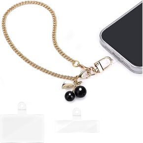 Phone Wrist Strap with Cherry Charms Cell Phone Lanyard for Iphone, Samsung, Anti-Lost in Saudi Arabia