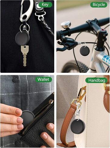 Tracker Tags for Android & iOS, Smart Tag for Luggage, Wallet, Keys | Key Finder Tracking Device, Both Works with Apple Find My & Google's Find Hub - 2 Pack in Saudi Arabia