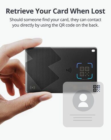 SwitchBot Slim Wallet Tracker Card (2.5mm) – Works with Apple Find My (iOS Only), Credit Card Finder for Wallet, Phone & Keys, IP67 Waterproof, Up to 3-Year Battery in Saudi Arabia