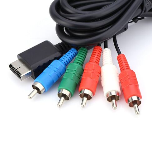 Fabater AV Multi Out to Component VideoAudio Cable for PS2 PS3 | Composite AV Cable with Audio for /3, 71in Cord for HDTV, EDTV, Gaming Console in Saudi Arabia