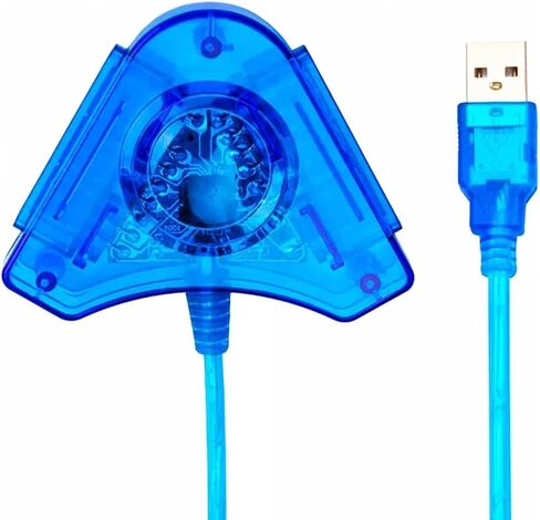 PS2 to PC Converter Plug and Play Cable for 2 Joysticks, Easy in Saudi Arabia