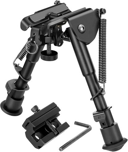 Besrilien Rifle Bipod with Picatinny Adapter Bipods for Rifles 6-9 Inches in Kuwait