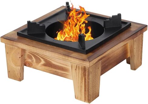 Alcohol Stove，Wood Stove，Wood Burner，Japanese Portable Stove, Suitable for Outdoor Picnicking, Making Soup, Hotpot, Grilling Meat, Boiling Water in Kuwait