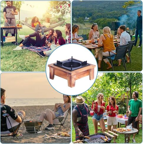 Alcohol Stove，Wood Stove，Wood Burner，Japanese Portable Stove, Suitable for Outdoor Picnicking, Making Soup, Hotpot, Grilling Meat, Boiling Water in Kuwait