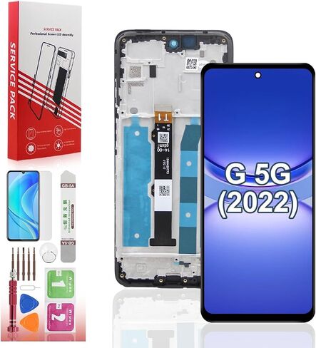 LCD for Motorola G 5G [2022 Version] Screen Replacement Kits | with Frame,with tools,6.5 inch,for XT2215 XT2215-1 XT2215DL, in Saudi Arabia