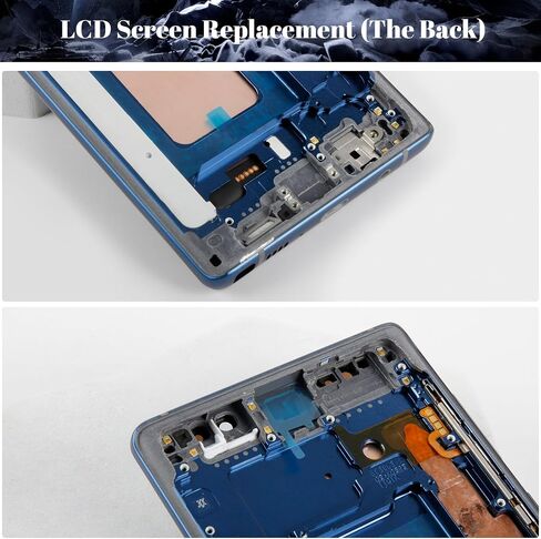 TFT for Samsung Note 9 Screen Replacement for Samsung Galaxy Note 9 LCD Digitizer for Samsung SM-N960 Touch Screen Display Assembly Repair Kits (with Frame) (Blue) in Saudi Arabia
