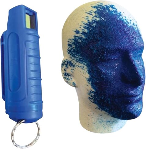 1/2 oz. Blue Heat Pepper Spray with Blue Dye that Marks Attacker up to 48 Hours in Saudi Arabia