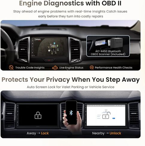 ATOTO S8L 7inch AI Android Double Din Car Stereo, w/OBD, 4G SIM+WiFi,4G+64G | Wireless CarPlay&Android Auto, Car Audio /DSP/Optical Out/5.1CH, HDMI in/Out, GPS Track in Saudi Arabia