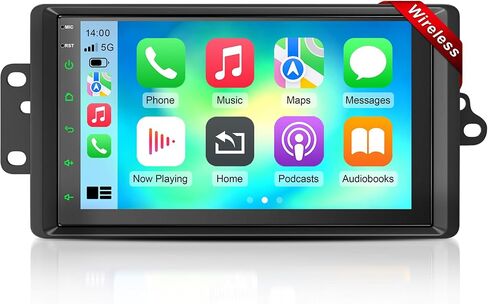 Car Radio Stereo for 2003 2004 2005 2006 Chevy Silverado Tahoe GMC Sierra Yukon Tahoe Impala8(Without Bose System)，7 Inch Touchscreen with Wireless Apple CarPlay & Android Auto/GPS/SWC/FM Radio Linux in Saudi Arabia