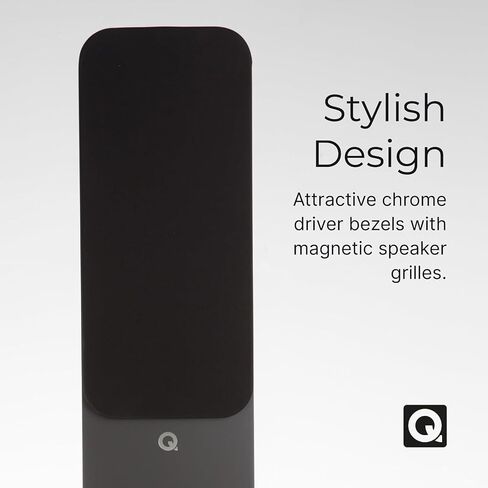 Q Acoustics 3050i Floorstanding Tower Speaker Walnut (Single Unit) – HiFi Home Stereo Audio Speakers, Dual 165mm Woofers & 22mm Tweeter, P2P Bracing, HPE Resonance Control (Order 2 for Pair) in Saudi Arabia