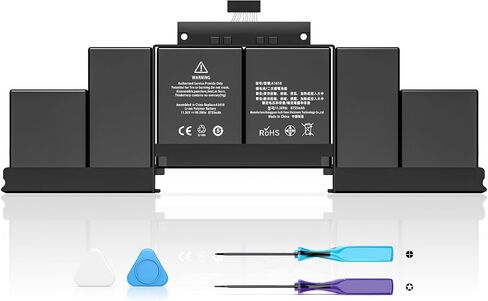 A1466 Battery Compatible with MacBook Air 13 inch A1466(Mid 2012, Mid 2013, Early 2014, Early 2015,2017) A1369(Late 2010, Mid 2011 Version) 7200mAh fits A1496 A1405 A1377 [Upgraded 3.0] in Kuwait