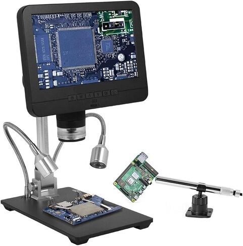 Microscope Dual Lens Microscope 7" LCD Disaply in Saudi Arabia