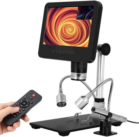 Microscope Dual Lens Microscope 7" LCD Disaply in Saudi Arabia