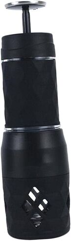 Manual Capsule Coffee Machine Travel Espresso Brewer Hand Operated Compact Design Detachable Reusable 304 Stainless Steel G in Saudi Arabia