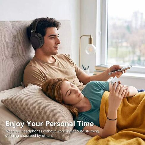 Wireless Headphones for TV Watching, TV Headphones Wireless for Seniors with Transmitter Charging Base, 65H No Audio Delay Bluetooth Headphones for TV, HiFi Stereo Sound, Gifts for Parents/Elderly in Saudi Arabia