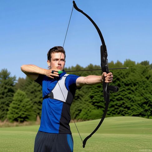 40lbs Recurve Bows Set,Adult Archery Bow Right-Hand Recurve Bow | Suitable for Outdoor Practice in Saudi Arabia
