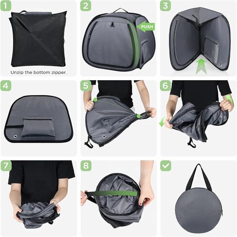 FOREGOER Laptop Sun Shade Tent, Anti-Glare Portable Computer Hood for 13-17 inch Laptops, Waterproof Heat, Foldable Travel Case for Beach Office Camping in Saudi Arabia