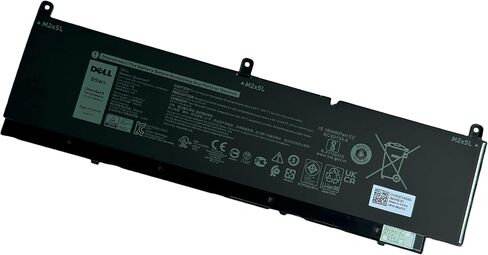 بطارية الكمبيوتر المحمول DELL PKWVM 11.4V 95Wh 6 خلايا لأجهزة الكمبيوتر المحمول DELL Precision 7550 7560 7750 7760 Series P44E P93F P44E001 P44E002 P93F001 P93F002 RTX 3000 4000 5000 P/N: C903V 0CR72X CR72X 068N03 0447VR3V in Kuwait