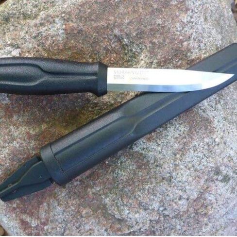 Morakniv 510 Carbon Steel Craftline Allround Knife with Sheath, 3.75 Inch in Saudi Arabia