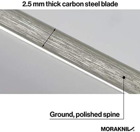 Morakniv Classic No 2 Knife with Finger Guard, Carbon Steel 105mm Blade in Saudi Arabia