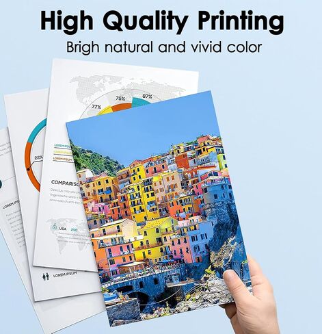 بديل معاد تصنيعه لخراطيش الحبر Epson 822 822XL 822 XL | مع طابعة Workforce Pro WF-3820 WF-3823 WF-4820 WF-4830 WF-4833 (2 أسود سماوي أرجواني أصفر، 5 عبوات) in Kuwait