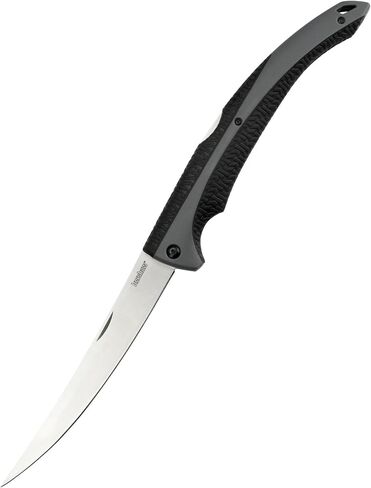 Kershaw Folding Fillet Knife, Black, 6.5 Inch Blade in Saudi Arabia