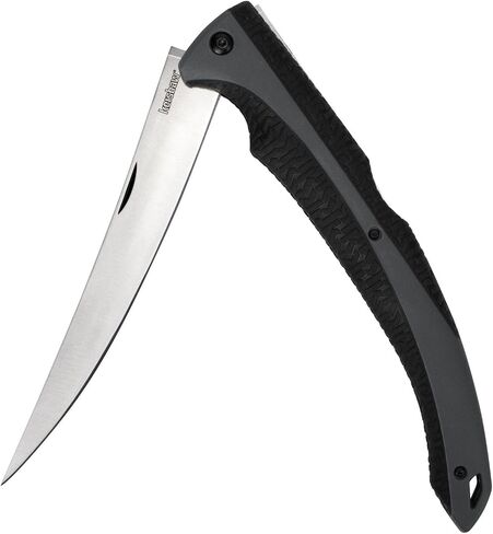 Kershaw Folding Fillet Knife, Black, 6.5 Inch Blade in Saudi Arabia