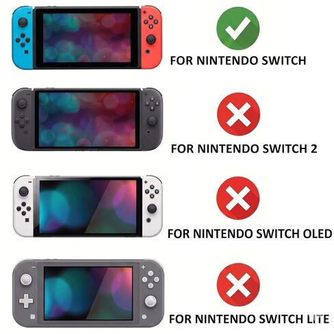 2 Pack USB C Charging Port with Repair Kit for Nintendo Switch | DIY Repair Tool Kit, Compatible with HAC-001 Only (Not for OLED/Lite/Switch 2) in Saudi Arabia