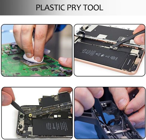 Ewparts Spudger Tool Kit Plastic Pry Tool for Electronics Repair | Metal Spudger Plastic Spudger Tweezers Opening Tool iphone Repair Tool Kit for Phone,iPad,Computer,Macbook,Laptop Repair Kit in Saudi Arabia