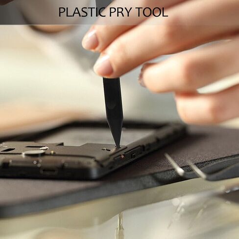 Ewparts Spudger Tool Kit Plastic Pry Tool for Electronics Repair | Metal Spudger Plastic Spudger Tweezers Opening Tool iphone Repair Tool Kit for Phone,iPad,Computer,Macbook,Laptop Repair Kit in Saudi Arabia