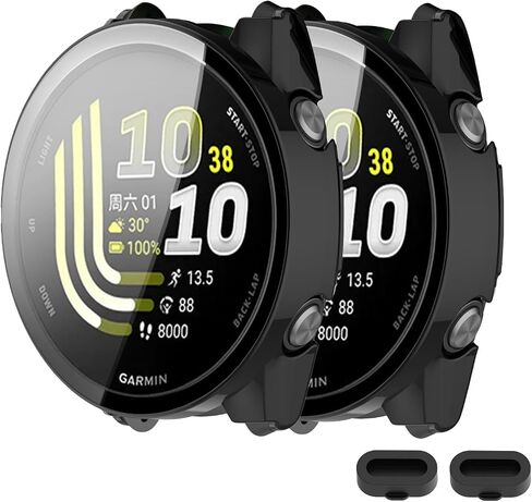 2+2 Compatible for Garmin Forerunner 70/170/170 Music Case Glass in Saudi Arabia