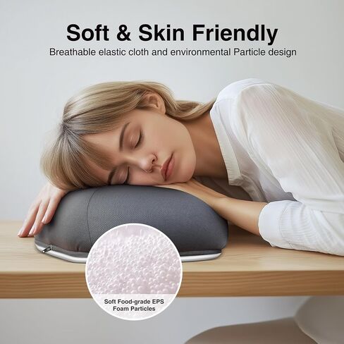 elitehood Adjustable iPad Pillow Stand for Lap, Soft Cushion Lap Beanbag | Tablet Holder Stand for Lap Bed Couch, Pillow Pad for Tablet or iPad, Laptop, E-Reader, Books and 4-15.6'' Devices, Grey in Saudi Arabia