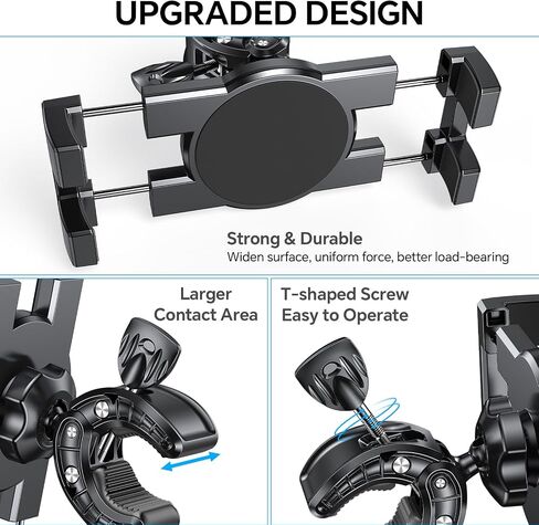 Coolpow Tablet Holder Mount for Spin Bike【360° Adjustable】Tablet Clamp for Treadmill, Indoor Stationary Bike, Stroller, Peloton, Gym Trainer Handlebar Stand for iPad Pro, Galaxy Tabs, Phones, 4.7-13" in Saudi Arabia