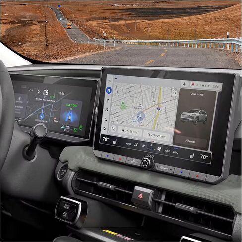 for 2025 Ford Ranger Screen Protector for 2024-2026 Ford Ranger Lariat/Raptor SYNC 4A 12-in for 2024 Ranger Pickup Truck Accessories Anti-Scratch Tempered Glass Protective Film in Saudi Arabia