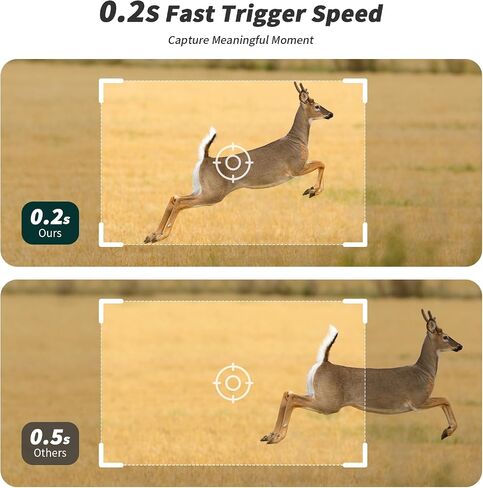 SEHMUA Trail Camera 2 Packs, AI Animal Detection 2K HD Live Game Camera 4G LTE Cellular Trail Camera Built-in SIM Card Unlimited Data, Trail Cameras with Night Vision Motion Activated Waterproof in Saudi Arabia